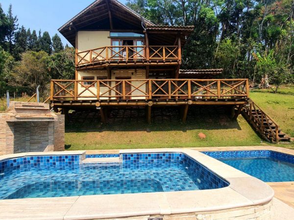 CHÁCARA DO SEUS SONHOS EM BIRITIBA MIRIM 100m² DO ASFALTO EM BAIRRO NOBRE DA CIDADE